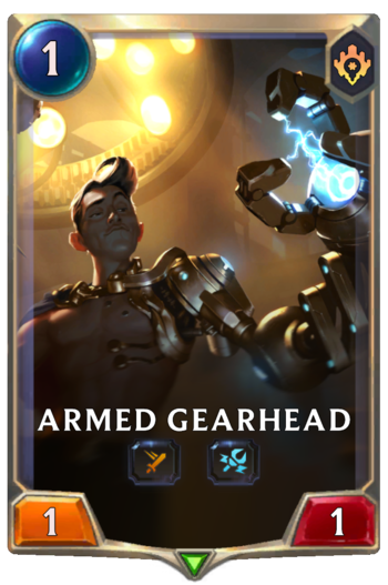 Armed Gearhead Card