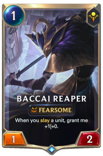 Baccai Reaper Card