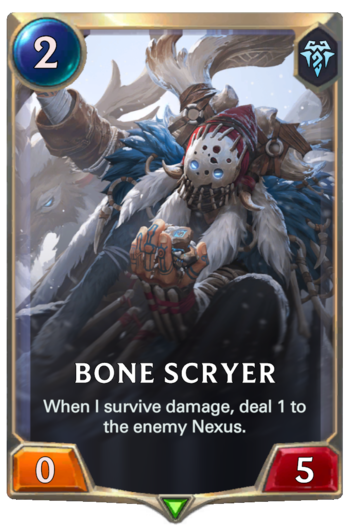 Bone Scryer Card