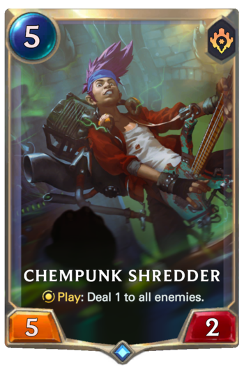 Chempunk Shredder Card