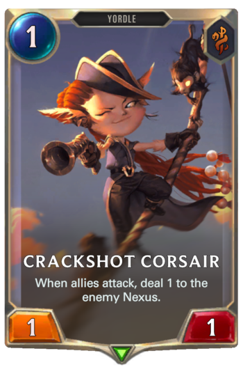Crackshot Corsair Card