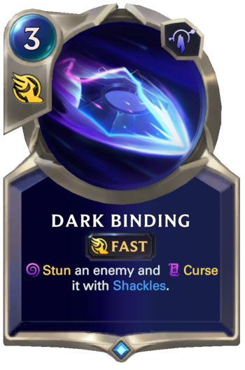 Dark Binding Card