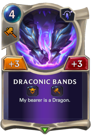 Draconic Bands Card