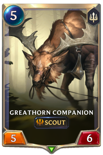 Greathorn Companion Card