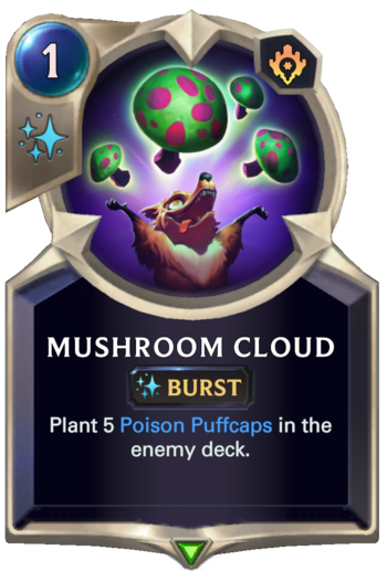 Mushroom Cloud Card