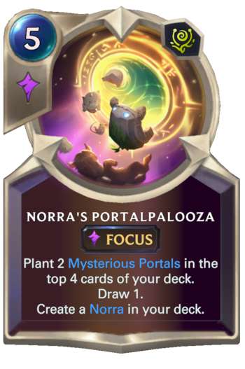 Norra's Portalpalooza Card