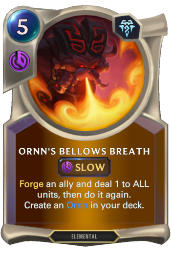 Ornn's Bellows Breath Card