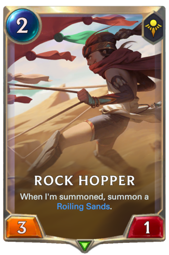 Rock Hopper Card