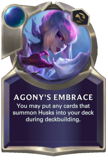 Skill: Agony's Embrace Card