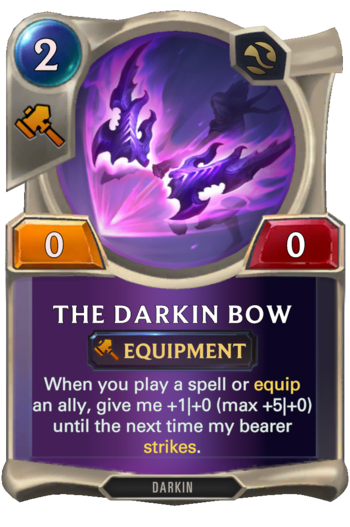 The Darkin Bow Card