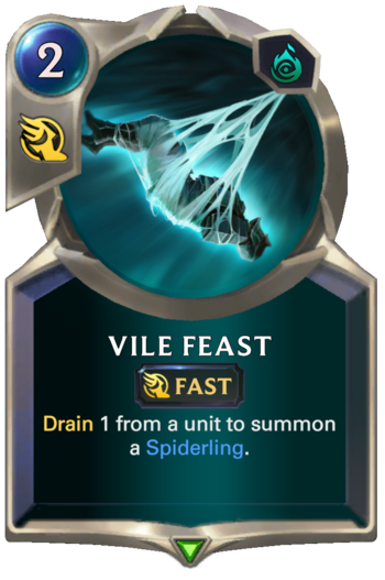 Vile Feast Card