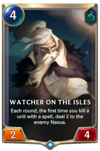 Watcher on the Isles Card