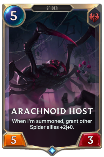 Arachnoid Host Card