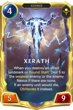 Ascended Xerath Card