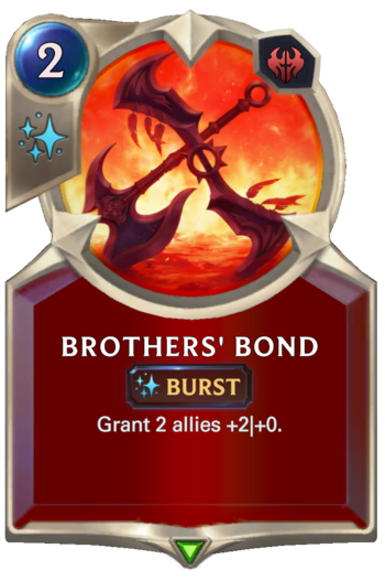Brothers' Bond Card