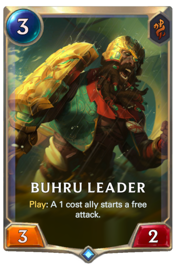 Buhru Leader Card