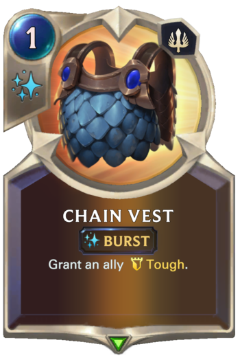 Chain Vest Card