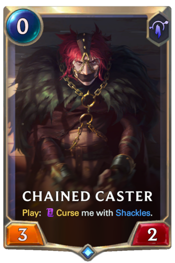 Chained Caster Card