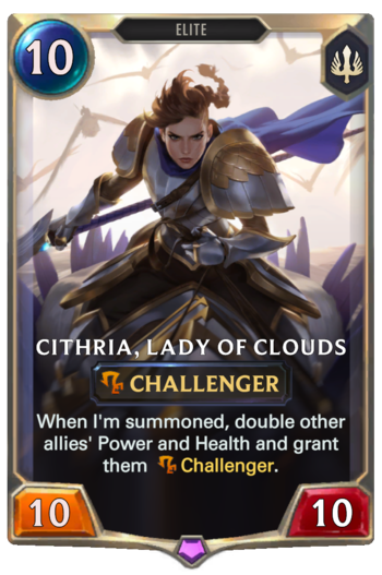 Cithria, Lady of Clouds Card