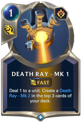 Death Ray - Mk 1 Card