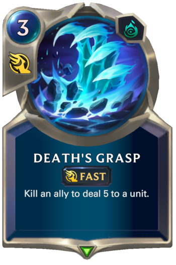 Death's Grasp Card