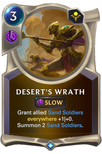 Desert's Wrath Card