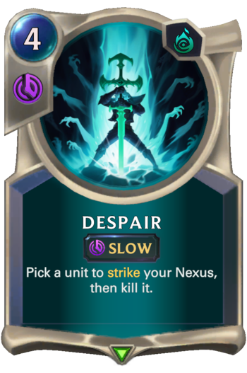 Despair Card