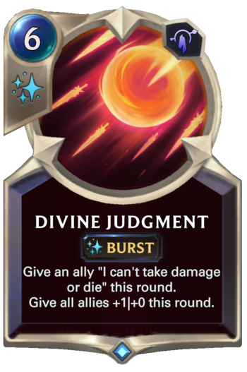 Divine Judgment Card