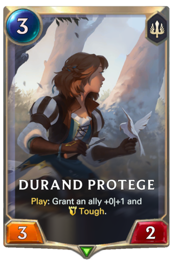 Durand Protege Card