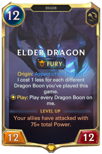 Elder Dragon Card