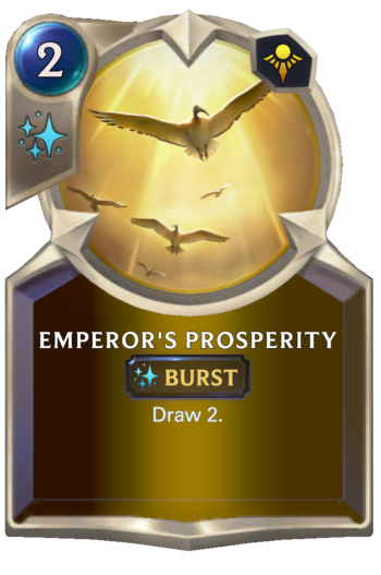 Emperor's Prosperity Card