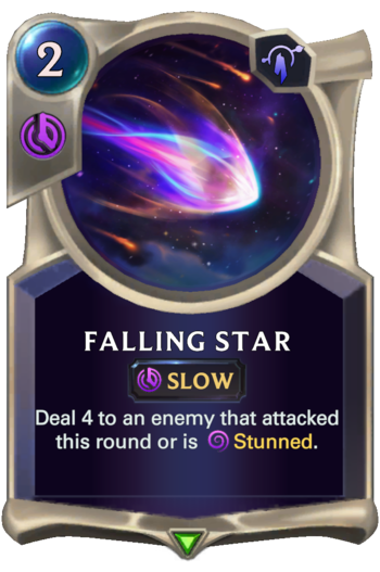 Falling Star Card