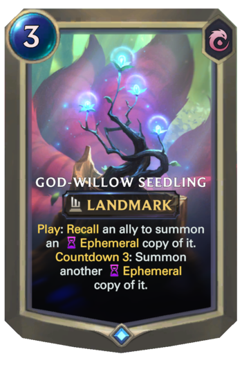 God-Willow Seedling Card