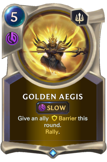 Golden Aegis Card