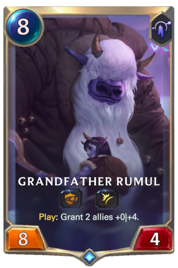 Grandfather Rumul Card