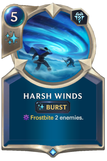 Harsh Winds Card