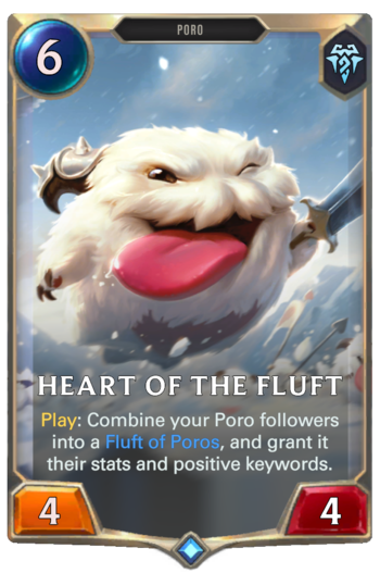 Heart of the Fluft Card