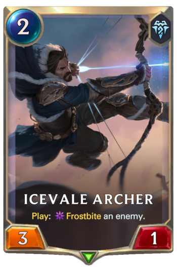 Icevale Archer Card