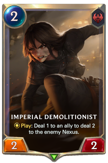 Imperial Demolitionist Card