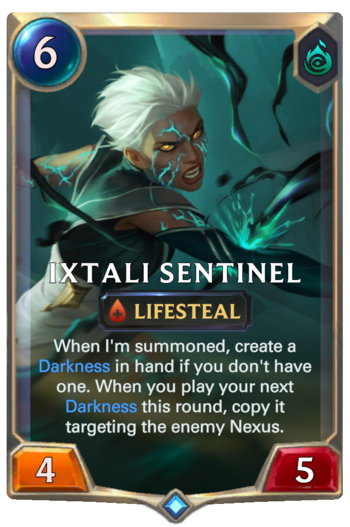 Ixtali Sentinel Card