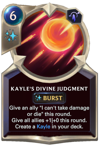 Kayle's Divine Judgment Card