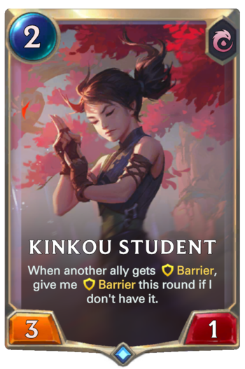 Kinkou Student Card