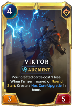 Leveled Viktor Card