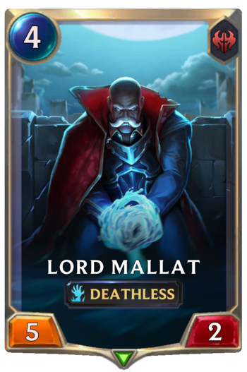 Lord Mallat Card