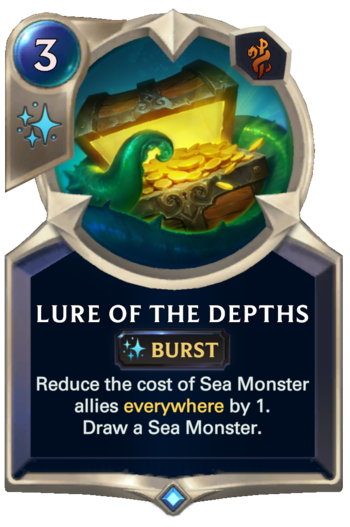 Lure of the Depths Card