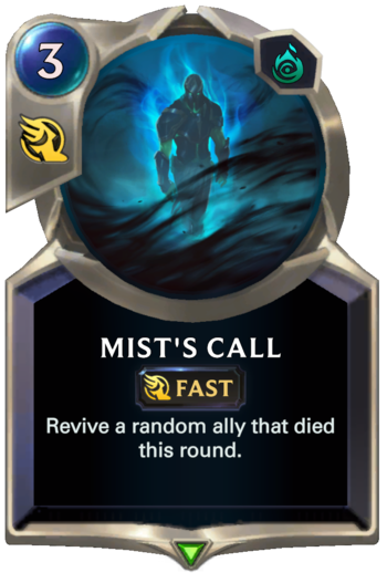 Mist's Call Card