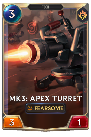 Mk4: Apex Turret Card