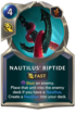 Nautilus's Riptide Card