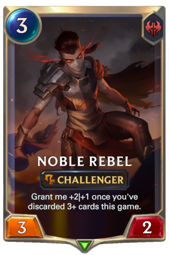 Noble Rebel Card