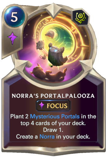 Norra's Portalpalooza Card